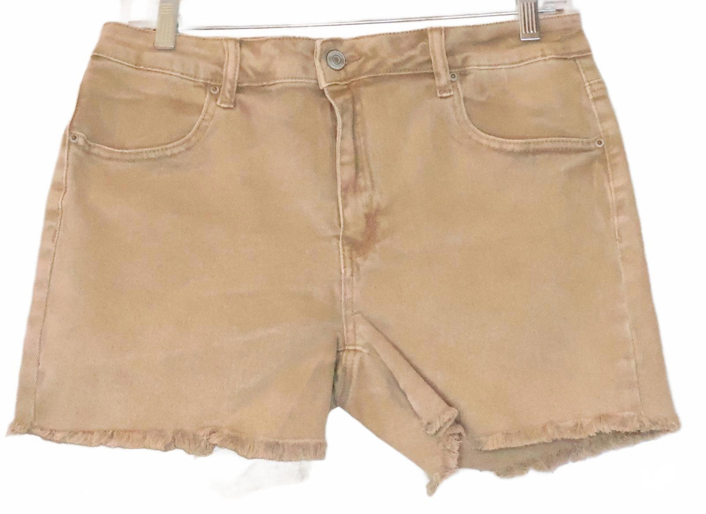 Zenana Outfitters Women's Casual Mid-Rise Denim Shorts